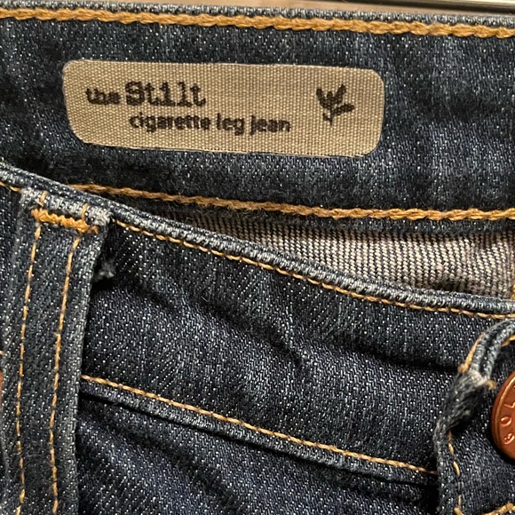 AG ADRIANO GOLDSCHMIED Women’s The Stilt Cigarette Leg Denim Jeans. Waist 30. - Picture 4 of 8